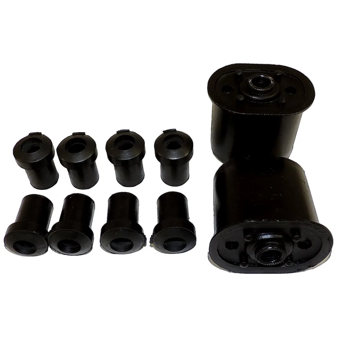5006950K – CROWN AUTO Leaf Spring Bushing, OE Replacement With 2 Pivot Bushings/ 4 Shackle Bushing H - view 2